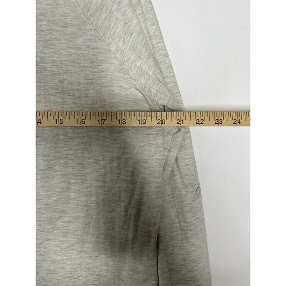 Duluth Trading Co Shirt Womens tan/grey Long Sleeve Outdoors Polo Size 2XL - Picture 4 of 6